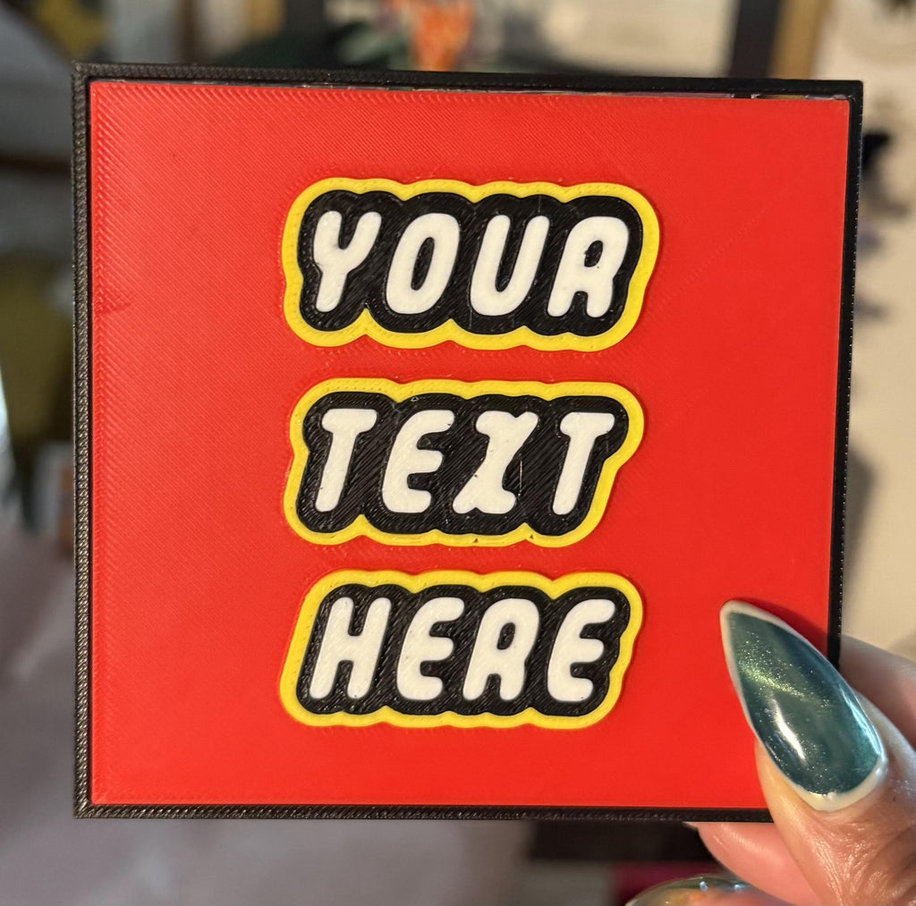 Building Brick Inspired Coasters – 3D Printed Drink Coasters