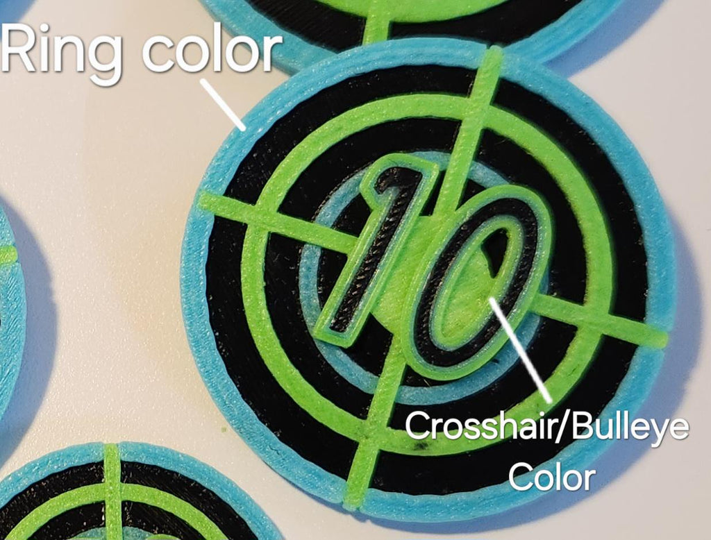 Custom Neon Glowing Laser Tag Party Buttons/Pins